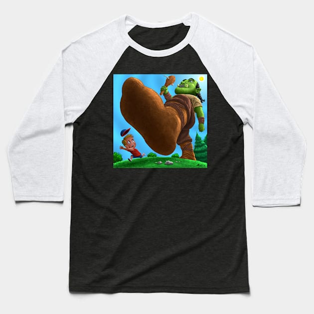 Giant Crush Baseball T-Shirt by Motzart